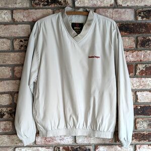 🎐 Seaside Oregon Beige Windbreaker Pullover Baru Sports Small